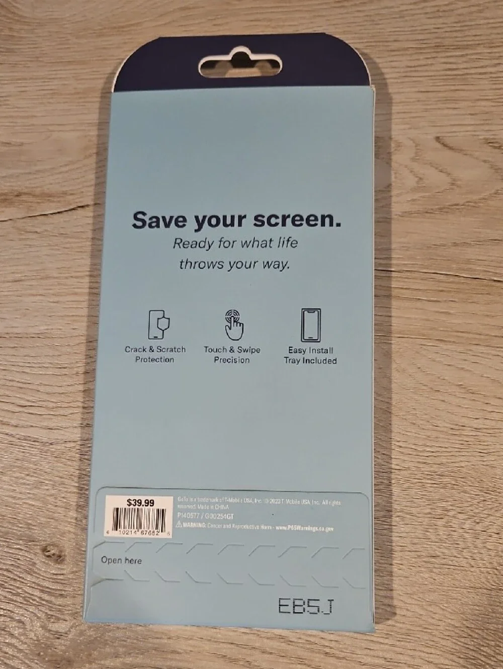 Go-To Tempered Glass Screen Protector for Samsung Galaxy S23+